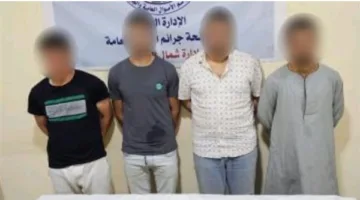 تحييد عصابة متخصصة في نهب أموال عملاء البنوك في محافظة المنيا