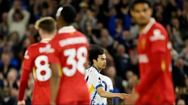 ليفربول يتعرض للهزيمة أمام برايتون في الدوري الإنجليزي ليفربول يتعرض للهزيمة أمام برايتون في الدوري الإنجليزي