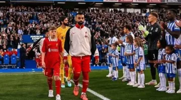 محمد صلاح يلعب في هزيمة ليفربول أمام برايتون (2/3) في البريميرليج