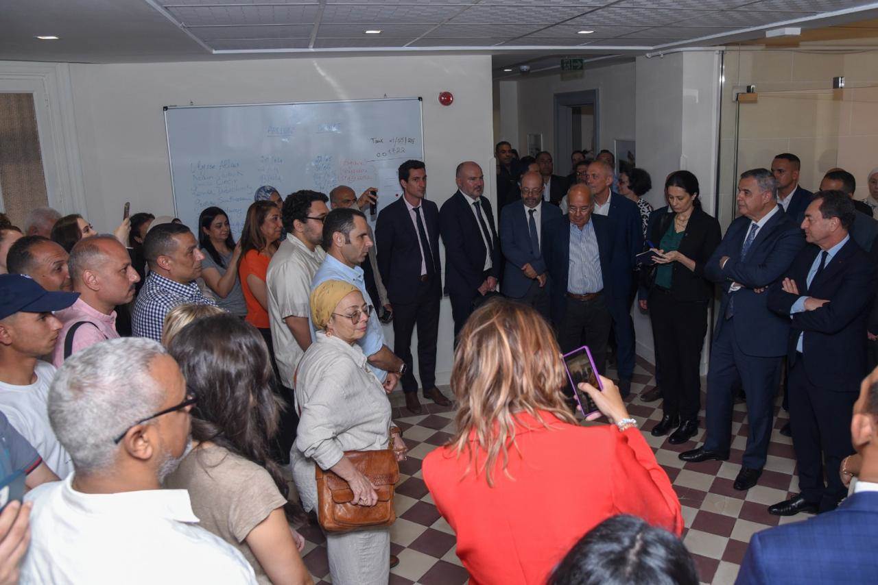 محافظ الإسكندرية يشهد افتتاح المقر الجديد لمركز الدراسات السكندرية الفرنسي