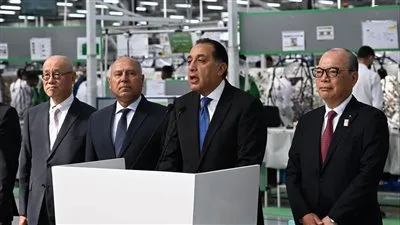 ثمار جهود الدولة: أهم تصريحات رئيس الوزراء خلال تدشين مصنع «سوميتومو» العالمية في العاشر من رمضان. ثمار جهود الدولة: أهم تصريحات رئيس الوزراء خلال تدشين مصنع «سوميتومو» العالمية في العاشر من رمضان.