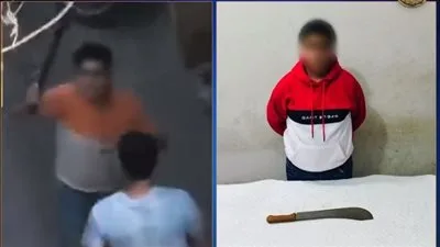 الداخلية تشرح تفاصيل فيديو اعتداء عامل على امرأة وتهديدها بسلاح في دمياط الداخلية تشرح تفاصيل فيديو اعتداء عامل على امرأة وتهديدها بسلاح في دمياط