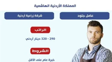 وزارة العمل تفتح باب التقديم لخمسة وظائف في الأردن للعمال المصريين…رابط التقديم متوفر