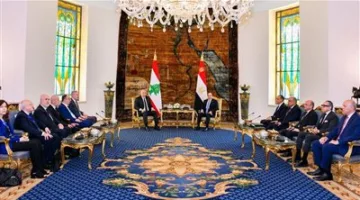 نواب: زيارة رئيس لبنان إلى مصر تمثل حدثاً تاريخياً والقاهرة تؤكد التزامها بدعم استقرار لبنان