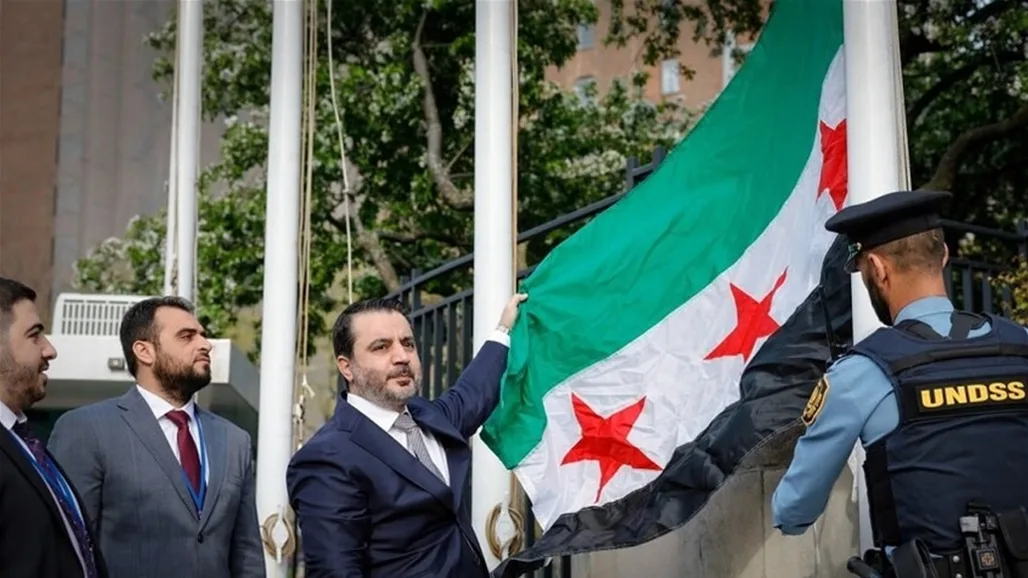 الشيباني يتحدث عن قرار إلغاء العقوبات الأوروبية المفروضة على سوريا الشيباني يتحدث عن قرار إلغاء العقوبات الأوروبية المفروضة على سوريا