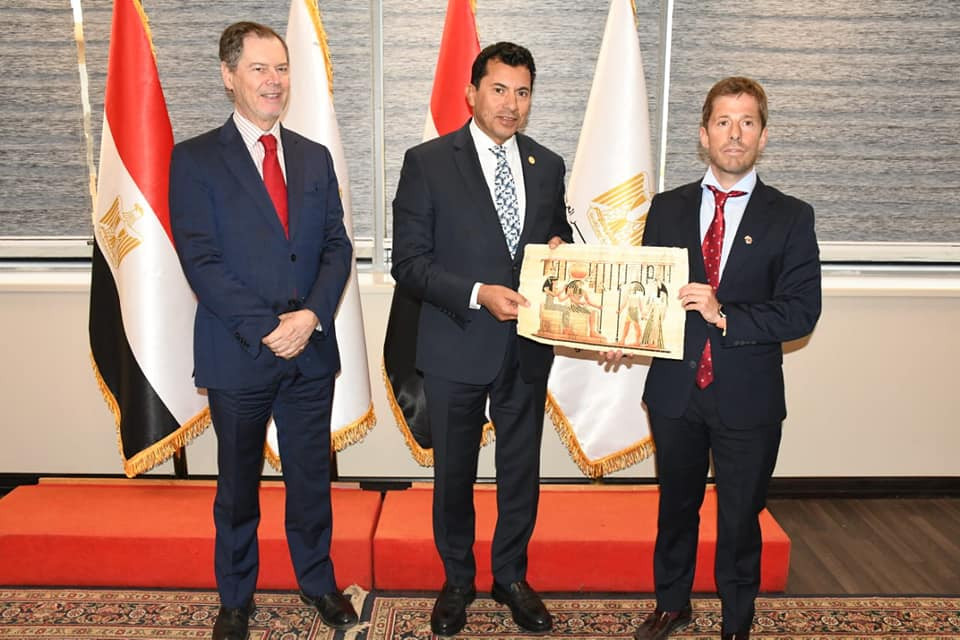 وزير الرياضة