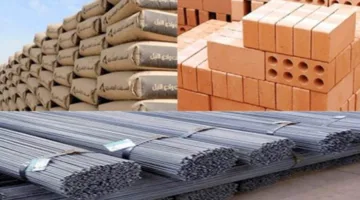 أسعار الحديد والأسمنت اليوم في سوق مواد البناء