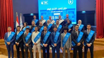 تفاصيل احتفال جامعة بنها الأهلية بتنصيب الاتحاد الطلابي الأول لها