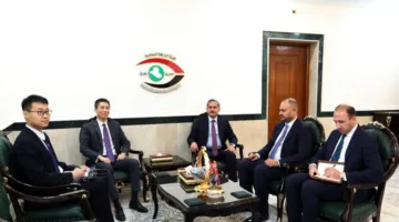 العراق والصين يتوصلان إلى اتفاق لمتابعة خطوات انضمام النزاهة لمبادرة طريق الحرير النظيف في بكين.