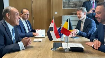 وزير الخارجية والهجرة يجتمع مع نائب رئيس الوزراء ووزير خارجية بلجيكا