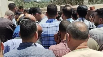 قاضي عرفي توفي بنوبة قلبية.. أهالي كفر الشيخ يودعون جثمانه بعد وساطته بين الناس