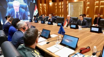 العراق والناتو يُجريان الجولة الثانية من الحوار الاستراتيجي للشراكة في بغداد.