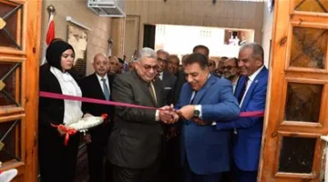 محافظ الدقهلية يلتقي برئيس مجلس الدولة ويؤسسان الأساس لمبنى جديد للمجلس ويتفقدان المقر المؤقت في المنصورة