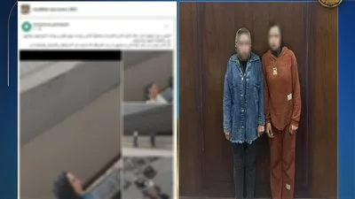 إلقاء القبض على فتاتين للاشتباه في استجدائهما المواطنين في القاهرة بعد انتشار صور لهما على وسائل التواصل الاجتماعي إلقاء القبض على فتاتين للاشتباه في استجدائهما المواطنين في القاهرة بعد انتشار صور لهما على وسائل التواصل الاجتماعي