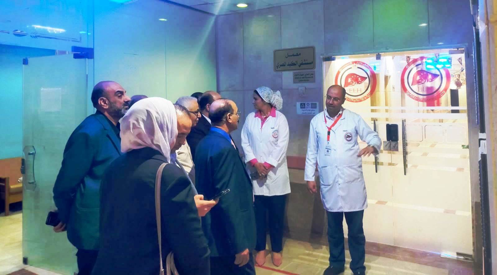 جمال شيحة يستقبل العلوم الصحية