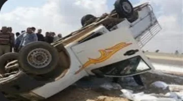 وفاة شخص وإصابة طفليه في حادث مأساوي على الطريق الصحراوي الغربي في قنا