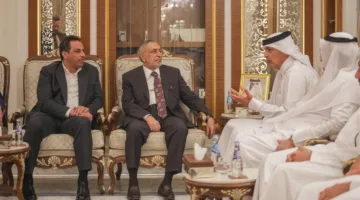 في قطر.. المشهداني والغانم يتناولان تعزيز التعاون وتنسيق الرسائل.