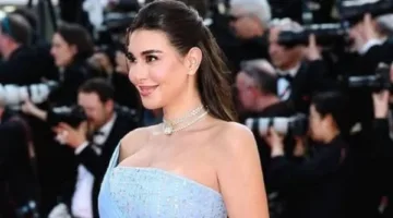 ياسمين صبري تتألق بفستان مزين بالكريستال وتلفت الأنظار في مهرجان كان اليوم.