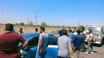 العناية الإلهية تنقذ ركاب سيارة تعرضت لحادث في الغربية