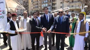 نائبا المحافظ يفتتحان معرض “كنوز مطروح” بالقرب من نادي جزيرة الورد في المنصورة