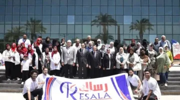 محافظ بورسعيد يشارك في احتفالية توزيع الأجهزة الكهربائية على الأسر المحتاجة.