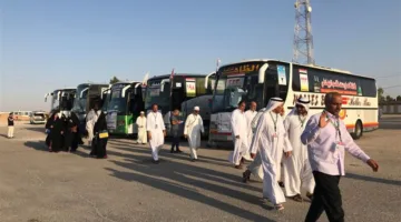 فيديو: هبوط طائرة سعودية على الطريق لنقل حاج عراقي مريض إلى المدينة المنورة