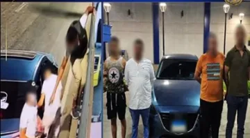 الأمن يوضح تفاصيل الفيديو المتعلق بإلقاء زجاجات على معرض سيارات في العجوزة