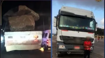 إلقاء القبض على سائق شاحنة ثقيلة معرضًا حياة المواطنين للخطر في الإسكندرية