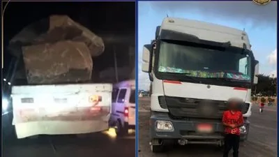 إلقاء القبض على سائق شاحنة ثقيلة معرضًا حياة المواطنين للخطر في الإسكندرية إلقاء القبض على سائق شاحنة ثقيلة معرضًا حياة المواطنين للخطر في الإسكندرية