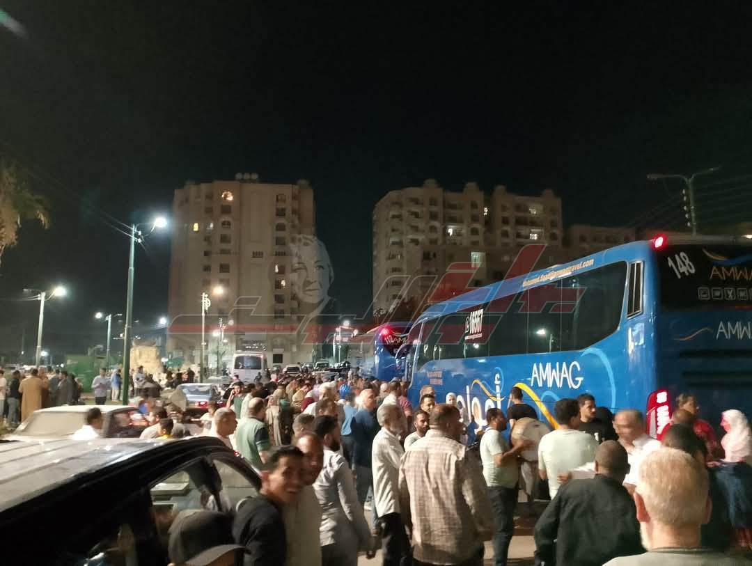 الأهالى يودعون الحجاج