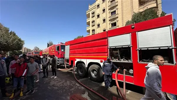 عاجل.. حريق في مبنى المستشارين بأسوان عاجل.. حريق في مبنى المستشارين بأسوان