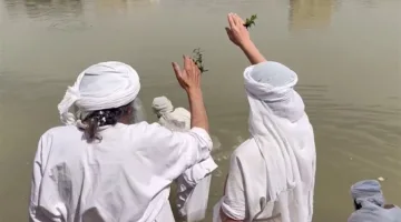 محطة معالجة مياه الصرف بجوار معبد الطائفة المندائية
