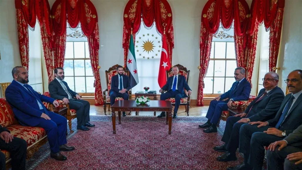 أردوغان في لقائه مع الشرع: نرفض الاحتلال الإسرائيلي لسوريا وسنتصدى له. أردوغان في لقائه مع الشرع: نرفض الاحتلال الإسرائيلي لسوريا وسنتصدى له.