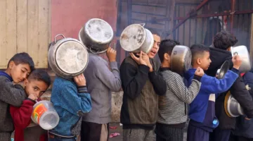 منظمة الأغذية العالمية تكشف عن أرقام م shocking تتعلق بأطفال غزة