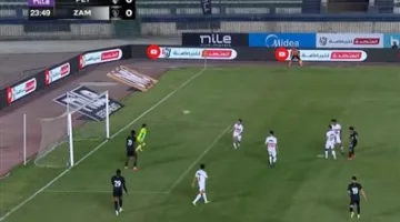الدوري المصري الممتاز: رشاد المتولي يفتتح التسجيل لبتروجيت ضد الزمالك في الدقيقة 23