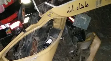 وفاة شخص وإصابة آخر في حادث في كفر الشيخ