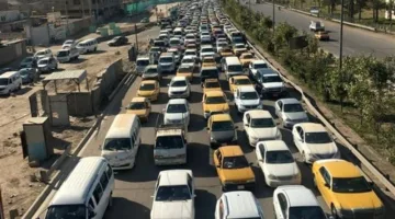 معظم تقاطعات ومجسرات بغداد مكتظة بالازدحام.. إليكم الوضع المروري الراهن في العاصمة