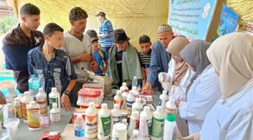 «الزراعة» تطلق حملات بيطرية مجانية في عدة قرى ضمن 10 محافظات