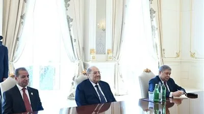 رئيس مجلس الشيوخ يجتمع مع رئيس أذربيجان في باكو رئيس مجلس الشيوخ يجتمع مع رئيس أذربيجان في باكو