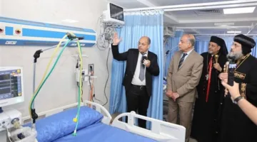 محافظ المنيا ي inaugurates مستشفى الرجاء في أبو قرقاص