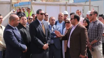 محافظ دمياط ونائب وزير الصحة يزوران مشروع تحديث وتجديد مستشفى فارسكور المركزي