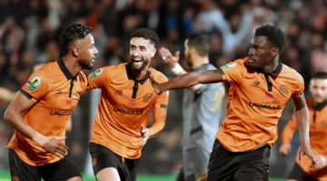 نهضة بركان المغربية تتوج بكأس الاتحاد الإفريقي