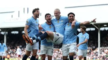 مرموش يساهم في انتصار مانشستر سيتي على فولهام وتأمين التأهل لدوري أبطال أوروبا