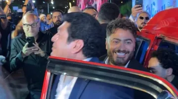 تامر حسني ونجوم فيلم ريستارت في العرض الخاص لسيارة “تمناية”.. صور