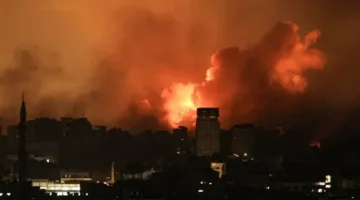 إصابة 2 من عمال الصليب الأحمر جراء قصف إسرائيلي في غزة