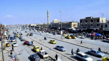 نشوب حريق في متجر بمنطقة صناعية في الموصل واحتراق ثلاث سيارات داخله (صورة)