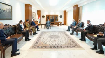 القاضي زيدان والشمري يناقشان طرق مكافحة الجرائم