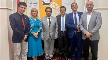 الحزب المصري الديمقراطي يستقبل فريقًا من الاشتراكيين الديمقراطيين في البرلمان الأوروبي