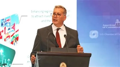 57 شركة عالمية و30 عامًا من الشراكة: البترول يؤكد أن مصر هي بوابة إفريقيا ويعزز التعاون مع الولايات المتحدة عبر مشاريع الطاقة. 57 شركة عالمية و30 عامًا من الشراكة: البترول يؤكد أن مصر هي بوابة إفريقيا ويعزز التعاون مع الولايات المتحدة عبر مشاريع الطاقة.