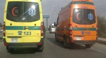 مصرع شابين في انقلاب سيارة نصف نقل أثناء توجههما للعمل في المنيا